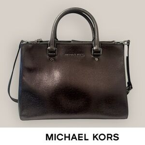 Michael Kors Metallic Leather Bag, MSRP $60